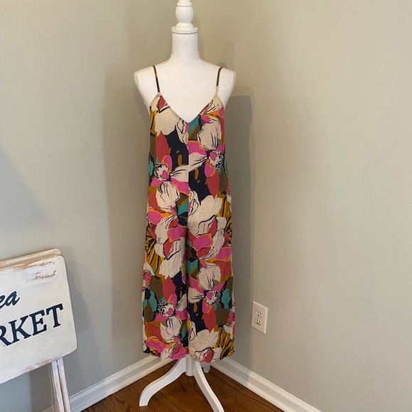 Shake it Again Wide Leg Billabong Jumpsuit Sz XS - Picture 2 of 9